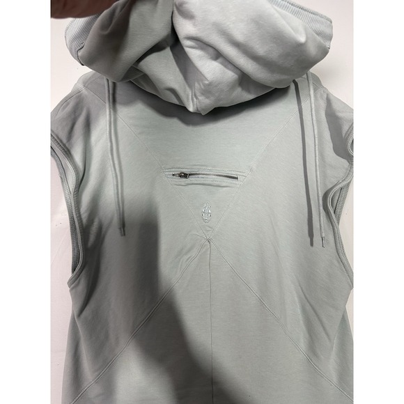 Free People Nothing But Sweats One Piece Jumpsuit Womens XS Blue Smoke Lagenlook - Picture 13 of 15